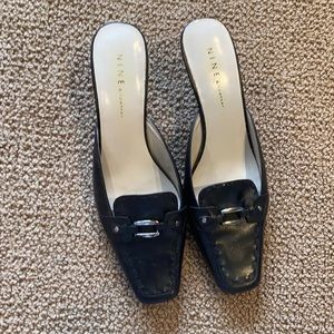 Nine & co. Leather Heels.